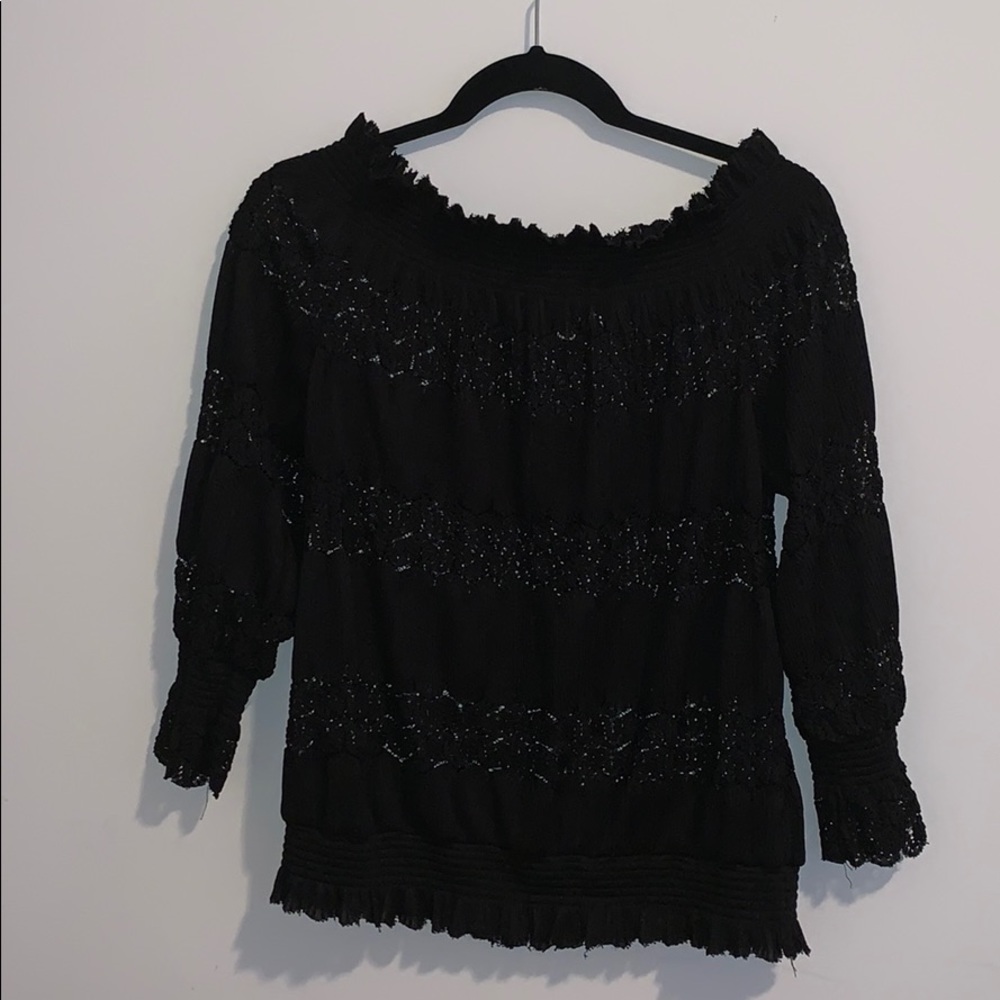 Off the shoulder top!